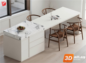 Kitchen island Skp Files